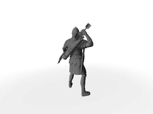 Sagittarii 07 mit Kompositbogen Fernkampfunterstützung