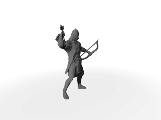 Sagittarii 07 mit Kompositbogen Fernkampfunterstützung