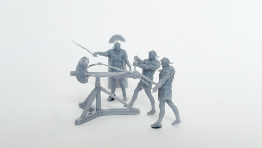 Römischer Scorpio Torsionsgeschütz gespannt Scorpio-Einheit