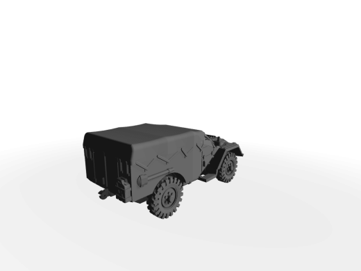 BTR-40 / SPW-40 Ausf. early ​​​​​​​Verdeck geschlossen