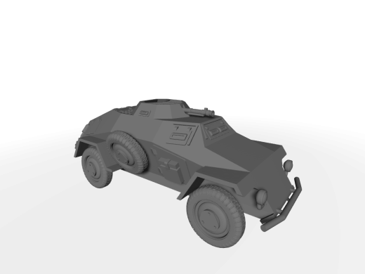 Sd.Kfz. 221 leichter Panzerspähwagen gepanzertes Aufklärungsfahrzeug