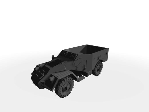 BTR-40 / SPW-40 Ausf. early Verdeck offen