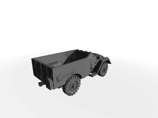 BTR-40 / SPW-40 Ausf. early Verdeck offen