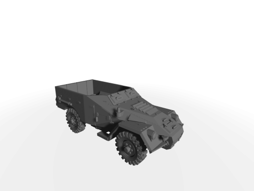 BTR-40 / SPW-40 Ausf. early Verdeck offen