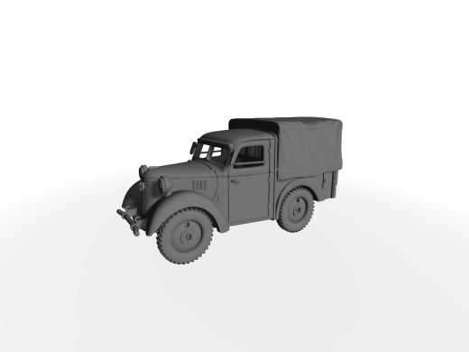 Type 95 Kuragane Pickup ​​​​​​​Planen-Aufbau