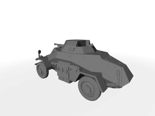 Sd.Kfz. 222 leichter Panzerspähwagen leichter gepanzerter Aufklärungspanzer