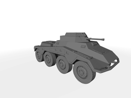 Sd.Kfz. 234/1 schwerer Panzerspähwagen 2cm KwK 38 L/55 schwerer Spähwagen