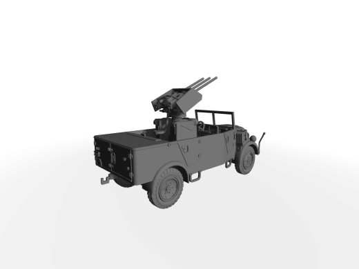 Steyr 1500 mit Drilling MG151