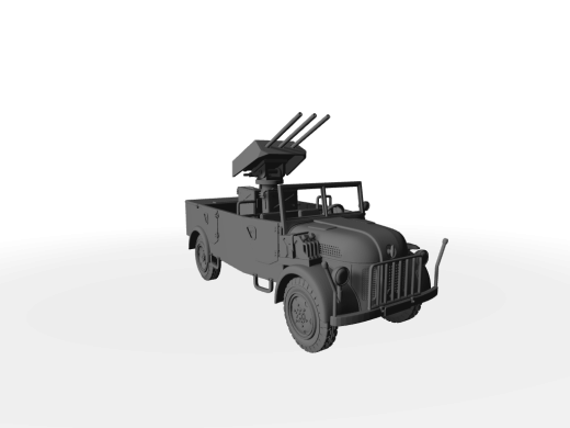 Steyr 1500 mit Drilling MG151