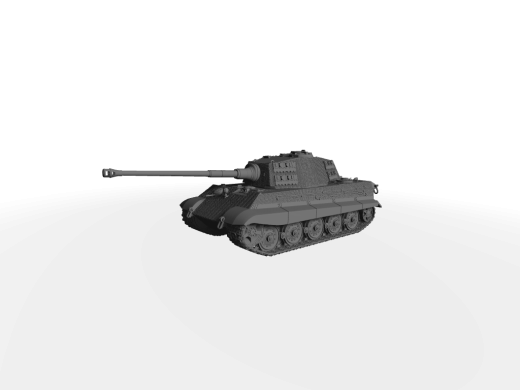 Tiger II - Zimmerit Henschel Turm ​​​​​​​Ausf. B
