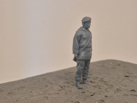 BW Soldaten "Olaf" Barett, G3 Wachsoldat - Winter