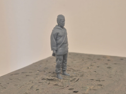 BW Soldaten "Jürgen" Schiffchen, G3 Wachsoldat - Winter