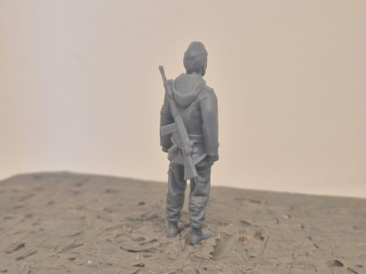 BW Soldaten "Jürgen" Schiffchen, G3 Wachsoldat - Winter