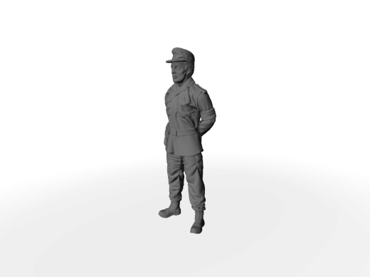 BW Soldaten "Gabor" Feldmütze, in "Rührt euch" OVwA/OvD - Wachsoldat - Sommer