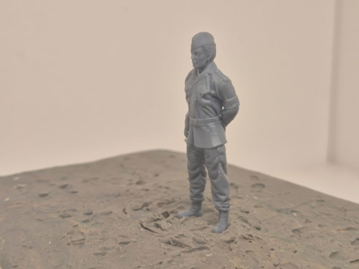 BW Soldaten "Gildo" Schiffchen, in "Rührt euch" OVwA/OvD - Wachsoldat - Sommer