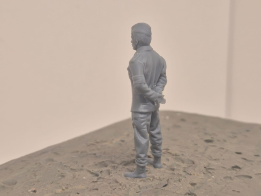 BW Soldaten "Gildo" Schiffchen, in "Rührt euch" OVwA/OvD - Wachsoldat - Sommer