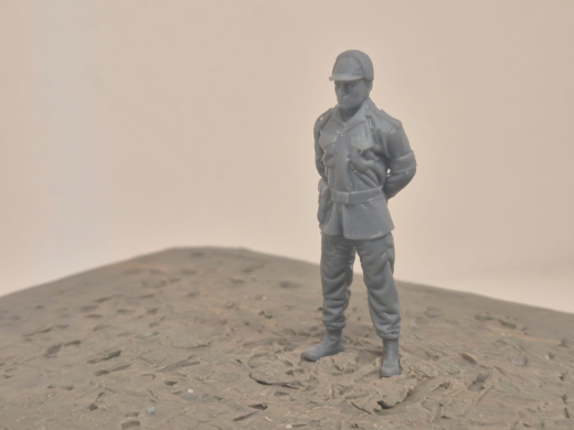 BW Soldaten "Axel" Wintermütze, in "Rührt euch" OVwA/OvD - Wachsoldat - Sommer