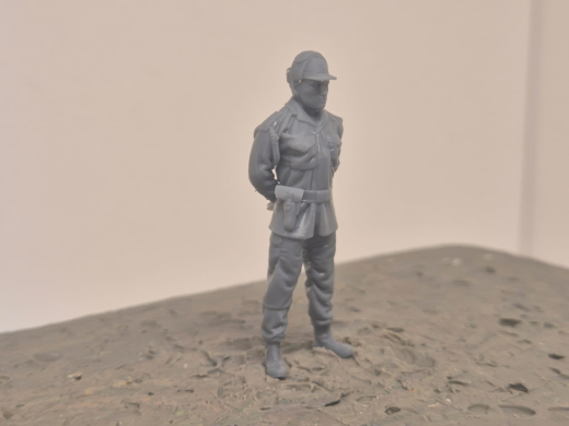 BW Soldaten "Axel" Wintermütze, in "Rührt euch" OVwA/OvD - Wachsoldat - Sommer