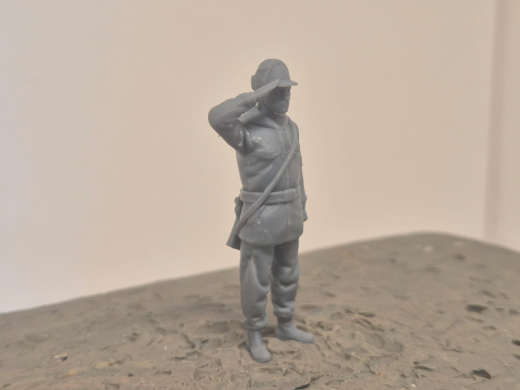 BW Soldaten "Heinz" Wintermütze, G3, "Gruß" Wachsoldat - Winter