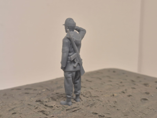 BW Soldaten "Heinz" Wintermütze, G3, "Gruß" Wachsoldat - Winter