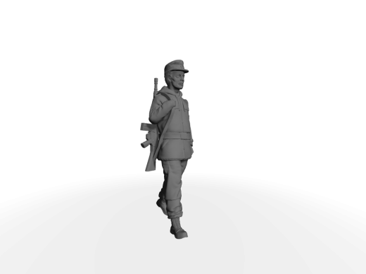 BW Soldaten "Bodo" Feldmütze, G3, "laufend" Wachsoldat - Winter