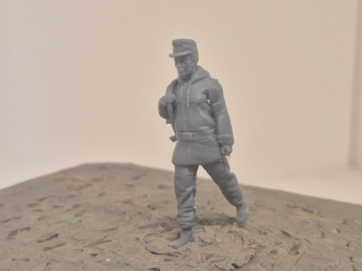 BW Soldaten "Bodo" Feldmütze, G3, "laufend" Wachsoldat - Winter