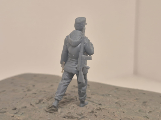 BW Soldaten "Bodo" Feldmütze, G3, "laufend" Wachsoldat - Winter