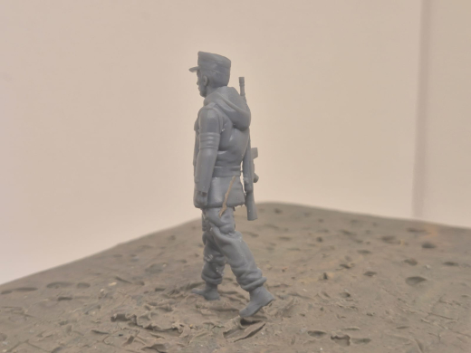 BW Soldaten "Bodo" Feldmütze, G3, "laufend" Wachsoldat - Winter