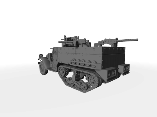 M2A1 Transport- und leichter Kampfwagen ​​​​​​​Halbkette