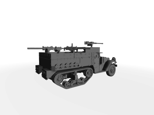 M2A1 Transport- und leichter Kampfwagen ​​​​​​​Halbkette