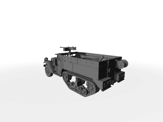 M4 Mörser-Träger M1 81mm Mörser ​​​​​​​Halbkette