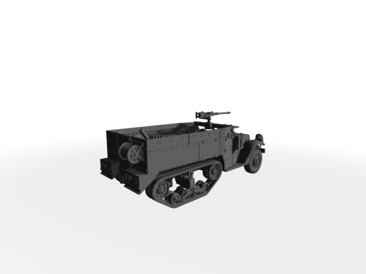M4 Mörser-Träger M1 81mm Mörser ​​​​​​​Halbkette