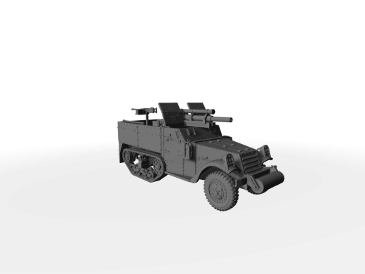 T19 105mm Haubitze ​​​​​​​Halbkette