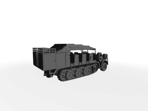 Sd.Kfz 7/6 ​​​​​​​mittlerer Flak-Messtruppkraftwagen
