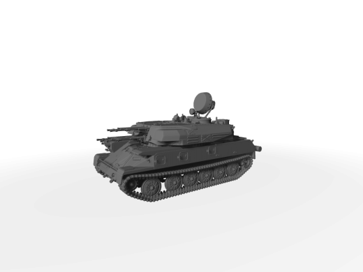 ZSU-23-4 "Shilka" ​​​​​​​Selbstfahrlafette / Flakpanzer mit Radar