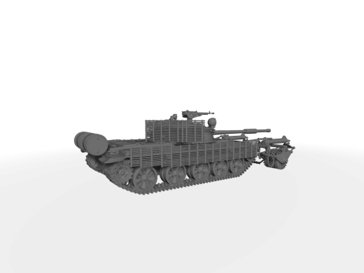 T-62 KMT-5 mittlerer Panzer ​​​​​​​mit Minenräume