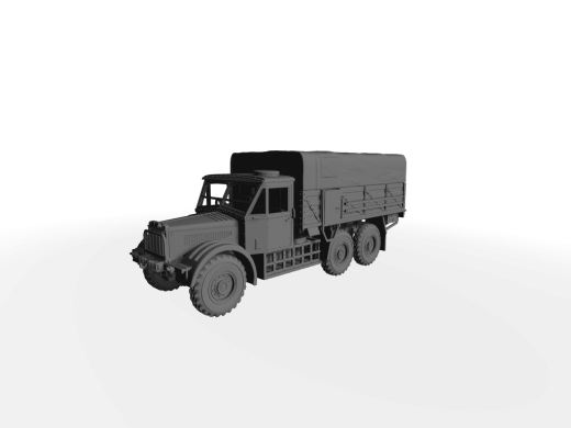 Albion CX22 schwerer Artillerieschlepper ​​​​​​​Planen-Aufbau