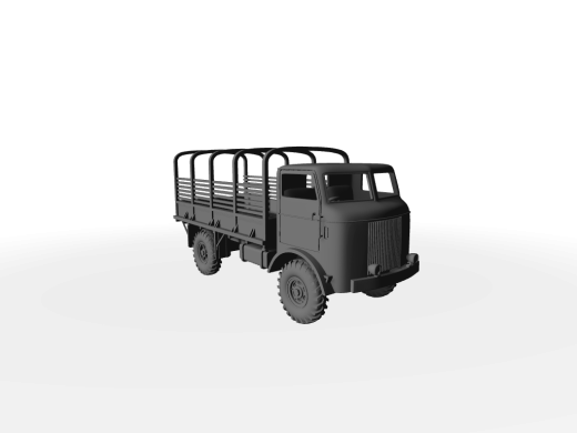 FWD Modell SU-COE 6x6 ​​​​​​​Planen-Gestell