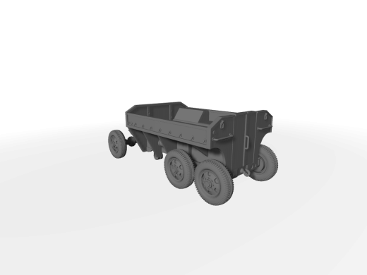 M23 Munitionsanhänger Verdeck geöffnet