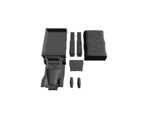ZIS-42 Halbkettenfahrzeug ​​​​​​​Planen-Aufbau