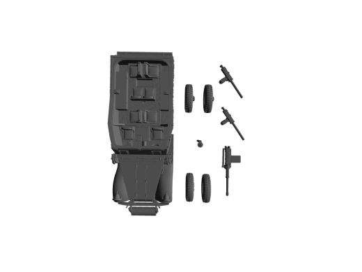 M3A1 Scout Car White Car ​​​​​​​leichter gepanzerter Spähwagen