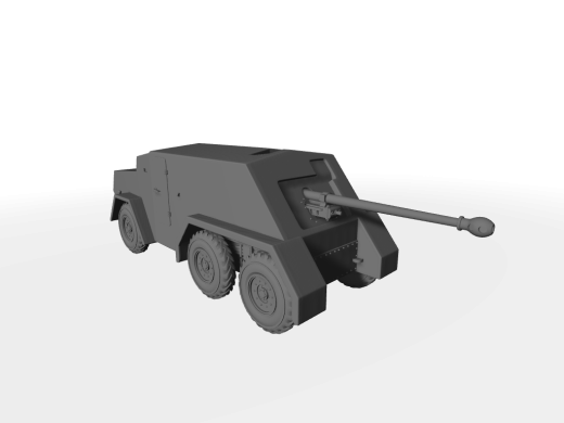 A.C.S. Thornycroft Amazon 6x4 S.P. 17-Pfünder PaK ​​​​​​​selbstfahrendes Panzerabwehrfahrzeug