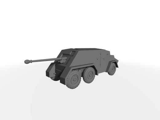 A.C.S. Thornycroft Amazon 6x4 S.P. 17-Pfünder PaK ​​​​​​​selbstfahrendes Panzerabwehrfahrzeug