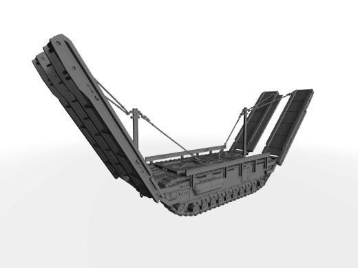 Churchill ARK Pionierpanzer gepanzerter Brückenträger ​​​​​​​Transport-Modus