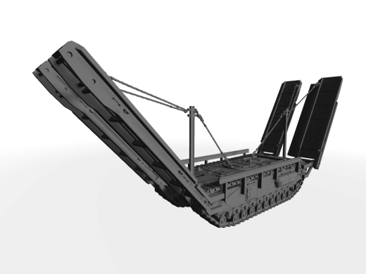 Churchill ARK Pionierpanzer gepanzerter Brückenträger ​​​​​​​Transport-Modus