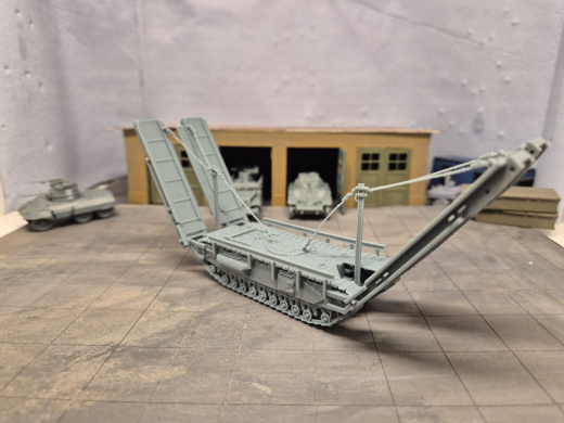 Churchill ARK Pionierpanzer gepanzerter Brückenträger ​​​​​​​Transport-Modus