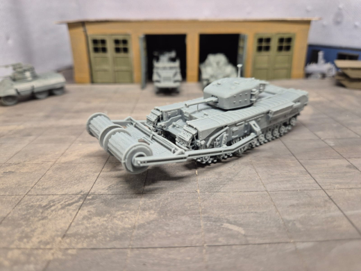 Churchill AVRE Mk. IV Bobbins Type B ​​​​​​​gepanzertes Pionier- und Sturmingenieurfahrzeug