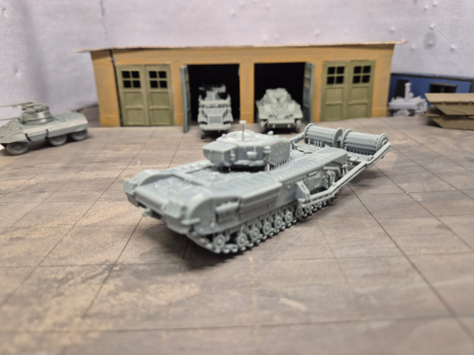 Churchill AVRE Mk. IV Bobbins Type B ​​​​​​​gepanzertes Pionier- und Sturmingenieurfahrzeug