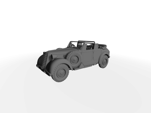 Alfa Romeo 6C 2500 Coloniale militärischer Geländewagen - Offizierswagen