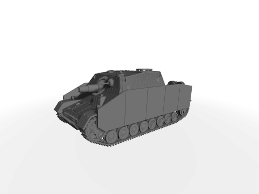 Sturmpanzer IV “Brummbär” Schürze und Zimmerit ​​​​​​​late